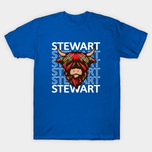 Clan Stewart - Hairy Coo T-Shirt